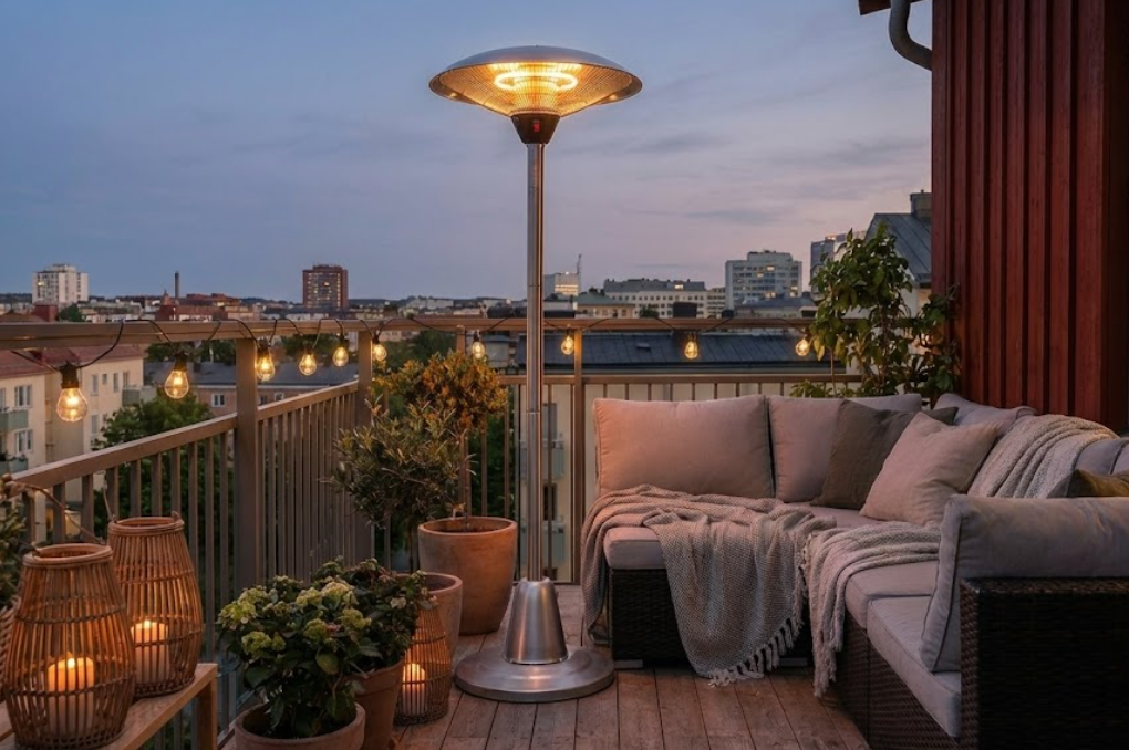 פטריית חימום חשמלית למרפסת